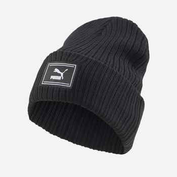 Шапка біні Puma Prime Ws Cuff Trend Beanie 2405601 Чорна (4065449744324)