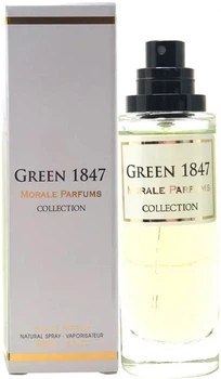 Парфюмированная вода для мужчин Morale Parfums Green 1847 30 мл (3926646779872/4820269861077)