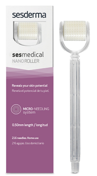 Масажний ролик SesDerma Laboratories Sesmedical Nanoroller 0.50 мм (8429979433411)