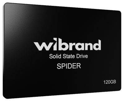 SSD диск Wibrand Spider 120GB 2.5" SATAIII 3D NAND (TLC) Bulk (WI2.5SSD/SP120GB)