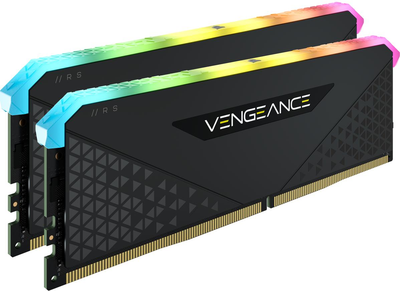 Pamięć Corsair DDR4-3600 32768MB PC4-28800 (Kit of 2x16384) Vengeance RGB RS Black (CMG32GX4M2D3600C18)