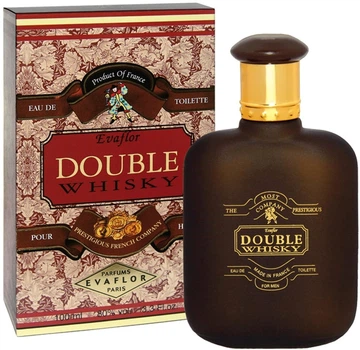 Тестер Туалетная вода для мужчин Evaflor Double Whisky 100 мл (3509165971288)