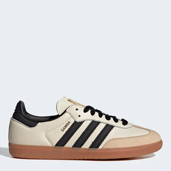 Жіночі кеди шкіряні низькі Adidas Samba Og W ID0478 38.5 (5.5UK) 24 см Samba Og W Crewht/Cblack/Sanstr (4066765863256)
