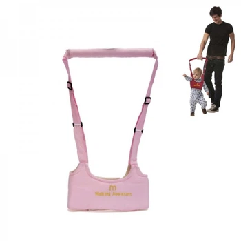 Дитячі віжки ходунки Walking Assistant Moby Baby MBWA 902 (рожевий)