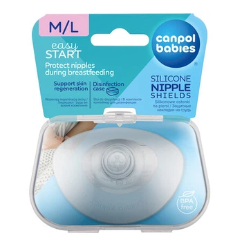 Canpol babies Насадки на сосок EasyStart M/L