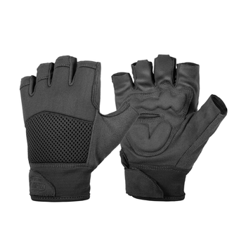 Рукавиці Helikon-Tex HALF FINGER Mk2 GLOVES, Black 2XL/Regular (RK-HF2-NE-01)