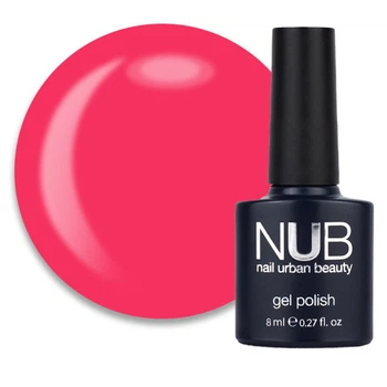 Гель-лак NUB 090 Famous Red малиново-розовый 8 мл (096200205901)