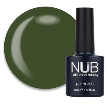 Гель-лак NUB 146 Turtles Green оливковый зеленый 8 мл (962002088915)