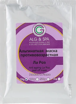 Альгінатна маска "Ла Троянд" противікова - ALG & SPA Professional Line Collection Mask 25g