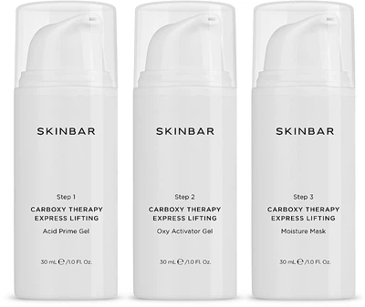 Набор для карбокситерапии - SKINBAR Carboxy Therapy Set (gel/30 ml + gel/30 ml + mask/30 ml) 3x30ml (1134386-1513046-2)