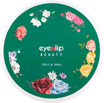 Гидрогелевые патчи с золотом и улиточным муцином Eyenlip Gold & Snail Hydrogel Eye Patch 60шт (820970-888294-2)