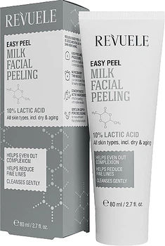 Пілінг молочний для обличчя - Revuele Easy Peel Milk Facial Peeling 80ml (1294275-141749)