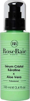 Сыворотка для волос "Кератин и алоэ вера" - RoseBaie Keratin & Aloe Vera Serum Crystal 100ml (1171171-1562950-2)