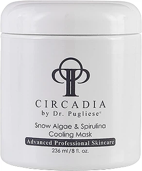 Охолоджувальна маска для обличчя зі спіруліни - Circadia Snow Algae та Spirulina Cooling Mask 236ml (1159686-1547140-2)