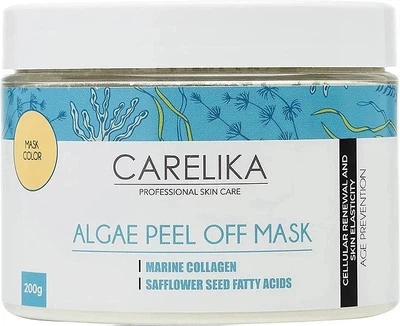 Альгінатна маска на основі водоростей з морським колагеном - Carelika Algae Peel Off
