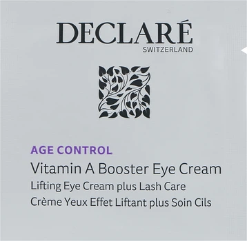 Антивіковий крем-бустер вітаміну А навколо очей - Declare Vitamin A Boost Eye Cream 1.5ml (1173950-1566066-2)
