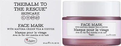Маска для обличчя із зеленим чаєм матчу та кави - TheBalm To The Rescue Face 30ml