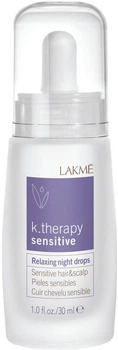 Лосьон ночной для чувствительной кожи головы и волос Lakme K.Therapy Relaxing Sensitive Night Drops 30ml (739368-664888-2)