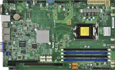 Материнська плата Supermicro X11SSW-F Single