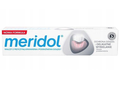 Зубная паста для проблемных десен Meridol Защита и Нежное отбеливание 75 мл