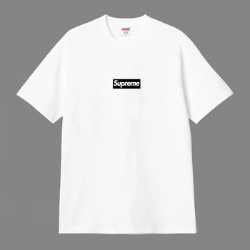 Футболка унисекс с рисунком девушек Supreme размер M белого цвета