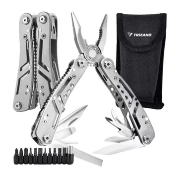 Мультитул Survival Tool 13 в 1+11 насадок Al1