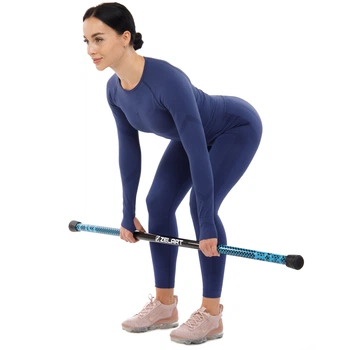 Body Bar Бодібар розбірний 3-х секційний Zelart 4кг Pro (l-1,30м, 3 частини по 43см, d-32мм, метал) (FI-9994-4)