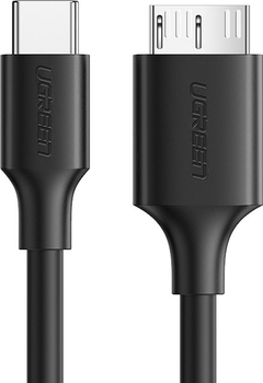 Кабель Ugreen US312 USB-C 3.1 to MicroUSB 3.0 3A Cable 1 м Black (UGR-20103)
