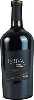 Вино La Riva Primitivo Puglia червоне сухе 0.75 л (8594045653441)