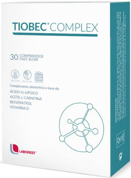 Вітамінний комплекс Tiobec Complex Fast-Slow 30 пігулок (8429603000644)