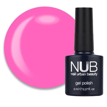 Гель-лак NUB 018 Girls Only светло-розовая фуксия 8 мл (096200205185)