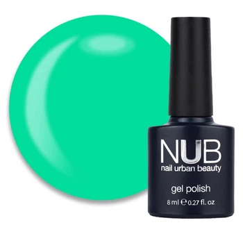 Гель-лак NUB 076 Garden Square салатово-зеленый 8 мл (096200205765)