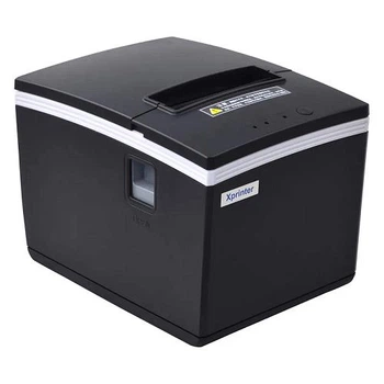 Принтер чеков 80 мм Xprinter XP-E200L, USB+RS+LAN POS