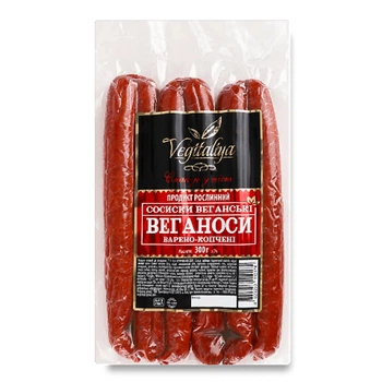 Сосиски Vegitaliya Веганоси веганські в/к, 300г