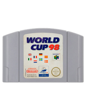 Игра Nintendo N64 World Cup 98 Europe Английская Версия Только Картридж Б/У