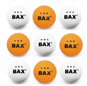 Теннисные шарики BAX 3* white/orange 9 шт
