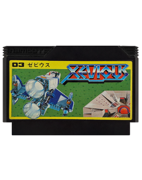 Игра Nintendo Famicom Dendy Xevious Английская Версия Только Картридж Б/У
