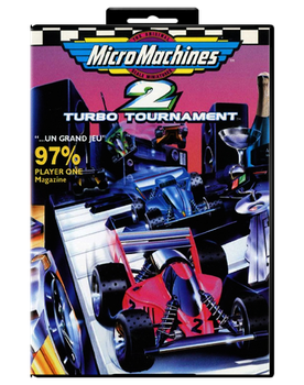 Игра RMC Mega Drive Micro Machines 2: Turbo Tournament 90х Английская Версия Без Мануала Б/У