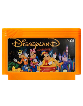 Игра RMC Famicom Dendy Adventures in the Magic Kingdom (Disneyland Adventures) 90х Английская Версия Только Картридж Б/У