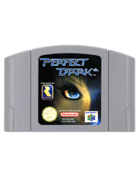 Игра Nintendo N64 Perfect Dark Europe Английская Версия Только Картридж Б/У