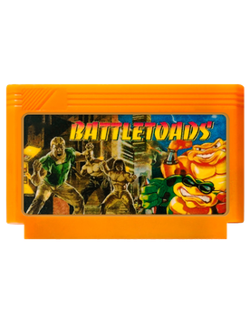 Игра RMC Famicom Dendy Battletoads 90х Английская Версия Только Картридж Б/У