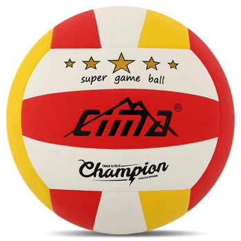 Мяч волейбольный Cima Champion Ball 9020 размер №5 White-Red-Yellow