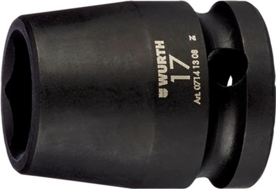 Головка торцевая ударная, короткая Wurth 1/2IN-HEX-SHORT-WS17 (07141308)