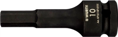 Торцевая головка ударная Wurth 1/2IN-INHEX-LONG-17MM (0715137617)