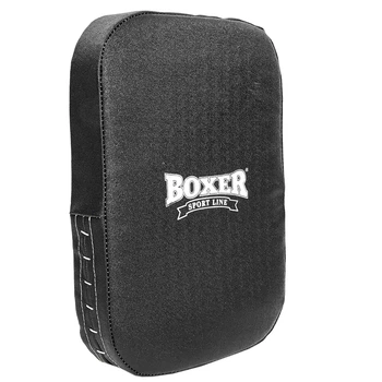 Макивара прямая 60х40х10см кирза BOXER черный 1018-01