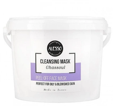 Альгинатная маска для жирной кожи с глиной Гассул - Alesso Peel-Off Face Cleansing Mask Ghassoul 1000g (1000g) (1190588-346232059-2)