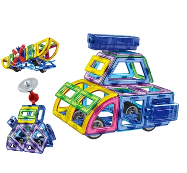 Магнитный конструктор Транспорт Magnistar LT5001 Limo toy 96 деталей