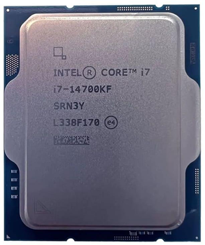 Процесор Intel Core i7 14700F (CM8071504820816) (Socket 1700, 28T, 5.4 ГГц, Tray)
