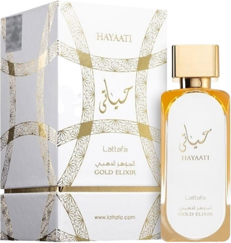 Woda perfumowana unisex Lattafa Hayaati Gold Elixir 100 ml (6291107457895)