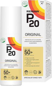 Spray przeciwsłoneczny Riemann P20 Original SPF 50+ 100 ml (5701943102855)